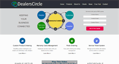 Desktop Screenshot of dealerscircle.com